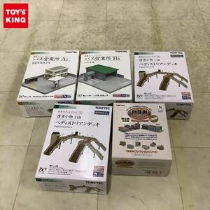 1円〜 訳あり TOMYTEC ジオコレ 情景コレクションシリーズ 等 Nゲージ 情景小物 118 ペディストリアンデッキ 2点 他