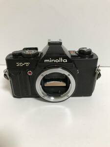 名機　MINOLTA X一7 ブラック