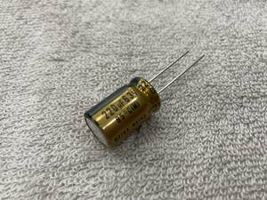 [1] ニチコン FG 220μF 63V 85℃ nichicon FG Fine Gold ファインゴールド オーディオ用 電解コンデンサー 1個 新品未使用