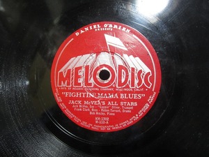 ★☆SP盤レコード "FIGHTIN"MAMA BLUES / NEW DEAL JACK McVEA