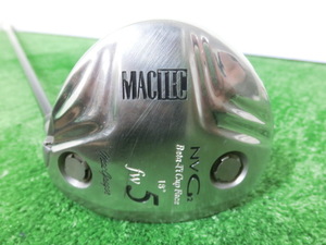 ♪MacGregor マグレガー MACTEC NVG2 5W フェアウェイウッド 18°/純正 シャフト Triple Action FLEX-R G7955♪