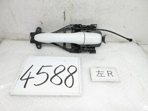 2014年 ボルボ S60 DBA-FB420 T5 左後アウターハンドル アイスホワイト 190705 4588