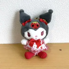 マイメロ　いちごドレス　クロミ　マスコット　ぬいぐるみ　サンリオ　りぼん