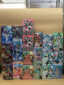 okU227# 未開封 初音ミク ボーカロイドプライズフィギュア まとめ売り 20点