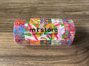 ★未使用 mt store at ラフォーレ原宿 限定テープ コンプリートセット★マスキングテープ レア カモ井加工紙 マステ 廃盤★