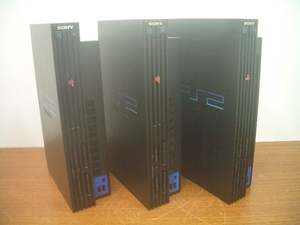 ◆SONY ソニー　PS2 本体 3台セット SCPH-39000 RC/15000/18000 ジャンク品　　