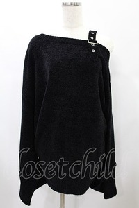 KILL STAR / MISS-TECA KNIT SWEATER L ブラック H-25-01-02-2031-SL-TO-KB-ZH