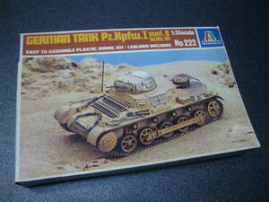 絶版モデル　1/35 german tank pz kpfw i ausf B sd kfz 101 ITALERI 