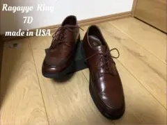 希少！vintage 7D  ブラウン ビジネスシューズ 70s 80s