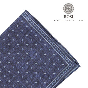 ROSI COLLECTION（ロージコレクション） ポケットチーフ DENIM ネイビー ONESIZE 【W23349】