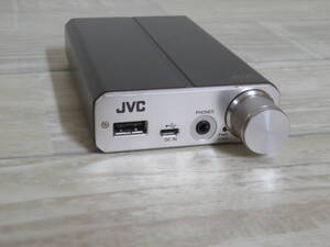 JVC SU-AX7 ポータブルヘッドホンアンプ ハイレゾ音源対応 室内保管品 非喫煙環境です 