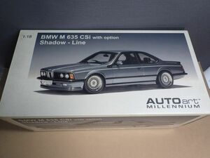 1/18　BMW M635CSI　シャドウライン　ミレニアム　梱包サイズ80