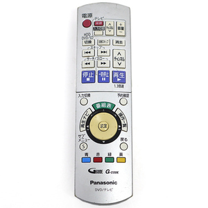 【中古】Panasonic DVDレコーダー用リモコン EUR7658Y50 [管理:1150002341]
