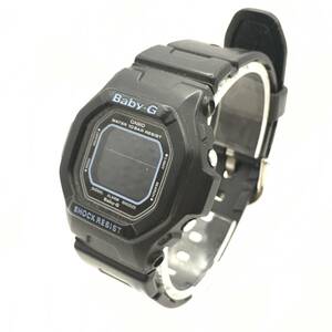 ○N242-344 CASIO/カシオ Baby-G デジタル文字盤 レディース クォーツ 腕時計 BG-5600BK 稼働品