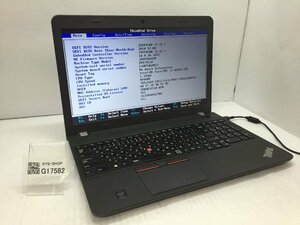 ジャンク/ LENOVO 20DF006RJP ThinkPad E550 Intel Core i3-4005U メモリ4.1GB ストレージ無し 【G17582】