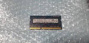 即決 hynix製 DDR3 4GB PC3L-12800S SO-DIMM 204pin 低電圧対応 送料140円～