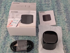 0612u0516　アイリスオーヤマ スマートリモコン SMT-RC2-B Alexa/Google Home/Siri対応 ブラック