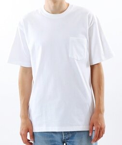 Hanes ヘインズ H5190 ビーフィー ポケット Tシャツ 半袖 1点 厚地 無地 丸首 白 M メンズ レディース 人気 おすすめ