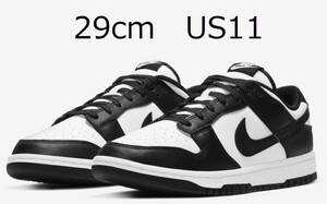 29cm Nike Dunk Low Retro パンダ WHITE/BLACK US11 ナイキ SB ダンク PANDA Air Jordan 1 High OG 85 Golf Travis Scott Grey Fog CHICAGO