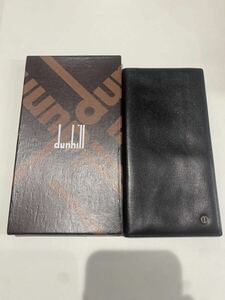 dunhill 長財布 札入れ カードケース ブラック 黒 箱あり 美品 1円~