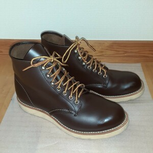 RED WING 8160 廃番ブーツ USサイズ8.5D（26.5～27cm） 90年代モデル プレーントゥ レッドウィング