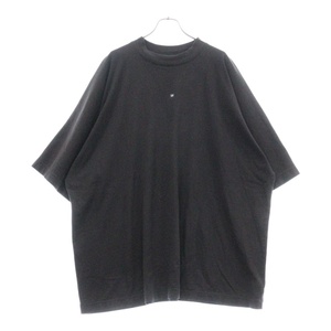 YEEZY GAP イージーギャップ NO SEAM TEE 3/4 SLEEVE TEE ワンポイントロゴ クルーネック半袖Tシャツカットソー ブラウン 471402-00