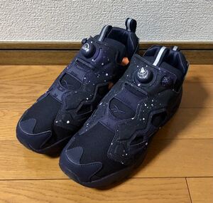 REEBOK x ZOZOTOWN PUMP FURY OG FX7141 28cm リーボック ポンプフューリー パープルデリリウム ネイビー ブラック 宇宙柄 紺 INSTAPUMP