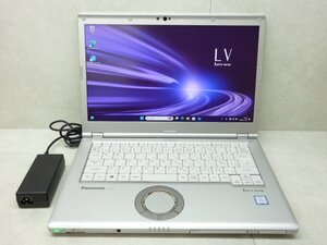 ☆第8世代☆CF-LV8RDAVS☆Core i5 1.60GHz/8GB/SSD256GB/高解像度1920×1080/累積8030/Sマルチ/無線/カメラ/Office/Win10 DtoD領域☆