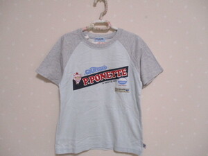 ● ポンポネット ● 可愛い半袖Ｔシャツ ☆Ｓ140㎝☆ グレー 0524