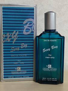 ジャンヌアルテス セクシーボーイ EDT・SP 100ml 香水 SEXY BOY FOR MEN ONLY JEANNE ARTHES 未使用　保管品　オードトワレ ⑤