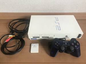 動作確認済 PlayStation 2 PS2 本体 SCPH-55000GT 未使用 コントローラー