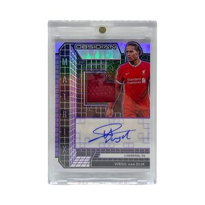 PANINI サッカーカード OBSIDIAN MATRIX VIRGIL VAN DIJK LIVERPOOL 16/49 #MM-VVD 中古 1