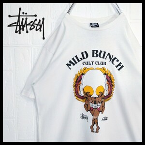 《STUSSY × MILD BUNCH》スカル　ディスコ　野村訓市　Tシャツ