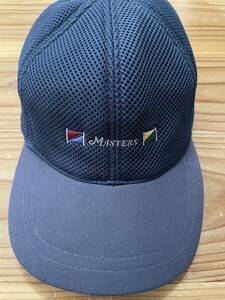 Masters GOLF メッシュキャップ 帽子 CAP 紺色 ゴルフキャップ マスターズゴルフ GOLF ゴルフウェア キャップ