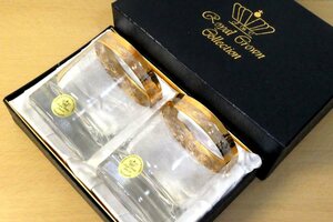 Й★Royal Crown Collection★ペアグラス★酒器★箱入り★未使用品★