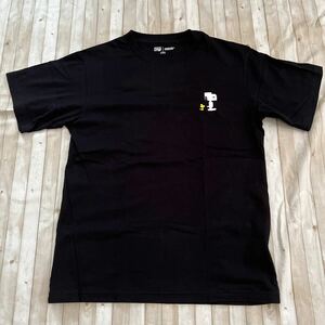 UNIQLOユニクロ*UTGP PEANUTS*スヌーピーフレンズ*黒160