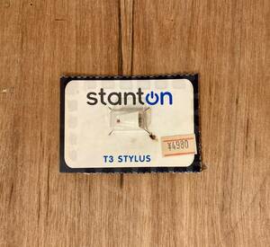 ■未開封/未使用品■STANTON T3 STYLUS FOR SCRATCHMASTER V3 & TRACKMASTER V3 カートリッジ レコード針