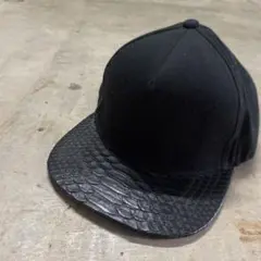 キャップ CAP リメイクキャップ パイソン柄