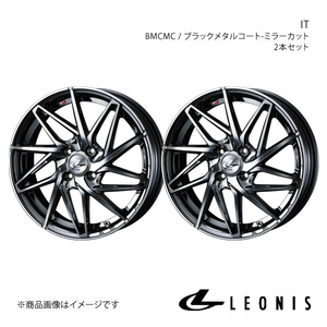 LEONIS/IT ディアスワゴン S320系 アルミホイール2本セット【14×4.5J 4-100 INSET45 BMCMC】0040554×2