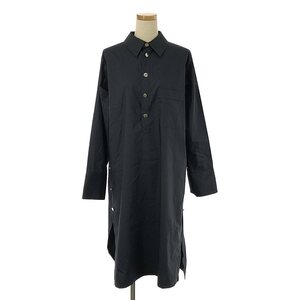 【美品】 Plan C / プランシー | COTTON SHIRT DRESS ワンピース | 36 | ネイビー | レディース