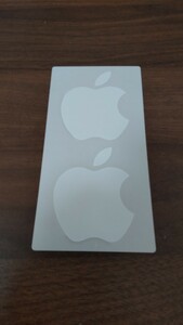 Apple ステッカー シール アップル iPhone iPad リンゴ ロゴ ホワイト rbpi