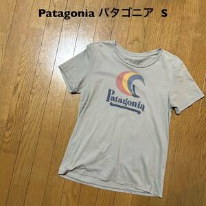 Sサイズ！パタゴニア patagonia 古着半袖Tシャツ オーガニックコットン 要サイズ状態確認！