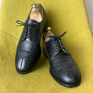 CLARKS クラークス 英国製 Uチップレザーシューズ 7.5 25.5 26.0相当 ビジネス