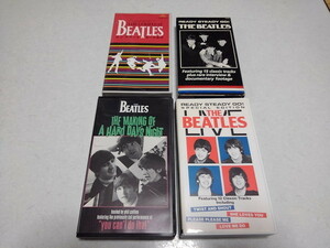 ●　ビートルズ　【　ビデオ4本セット　VHS　】 The Beatles