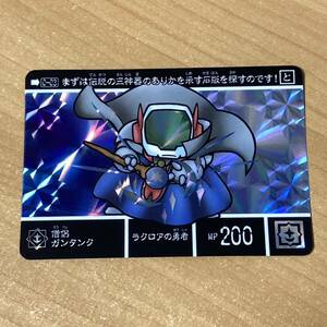 [極美品] 新約SDガンダム外伝 僧侶ガンタンク ジークジオン編Ⅰ ラクロアの勇者 カードダス キラ CR J122