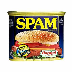 沖縄 お土産 レギュラースパム 沖縄限定ラベル SPAM スパム レギュラー 340g