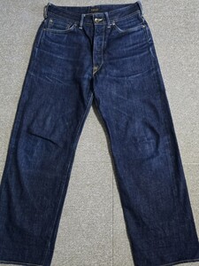 アットラスト LOT.147 デニムパンツ32 ブッチャープロダクツ 握手パッチ ズボン トラウザー TIMEWORN ATLAST&CO BUTCHER PRODUCTS パンツ