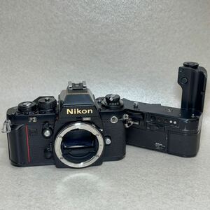 W2 3-133） NIKON ニコン F3 ボディ 一眼レフ フィルムカメラ MOTOR DRIVE MD-4 モータードライブ