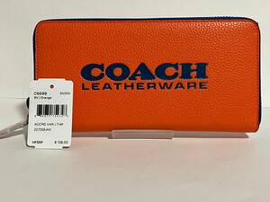 [新品未使用]COACH コーチ　C6699 カラー：オレンジ