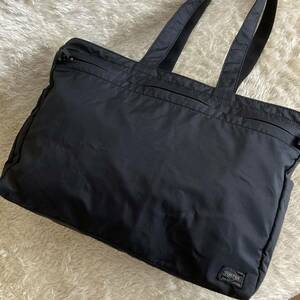 【美品】PORTER LAYER 　吉田カバン　トートバッグ　ブラック